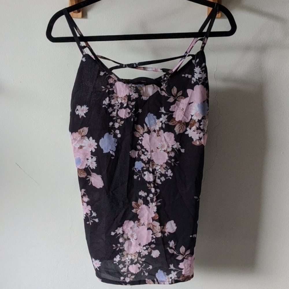 Floral tank top